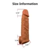 UltraX Power Sleeve 8 Inch textured silicone sleeve for enhanced comfort
